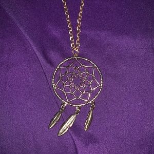 Dream catcher necklace
